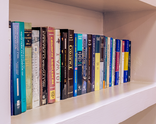 MJD boardroom books.